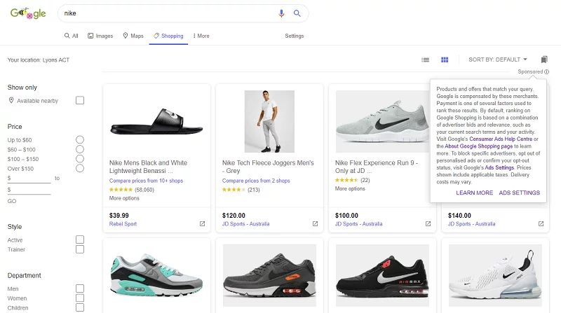Google disponibiliza gratuitamente as listagens do Google Shopping, na medida em que busca expandir sua participação no comércio eletrônico 2