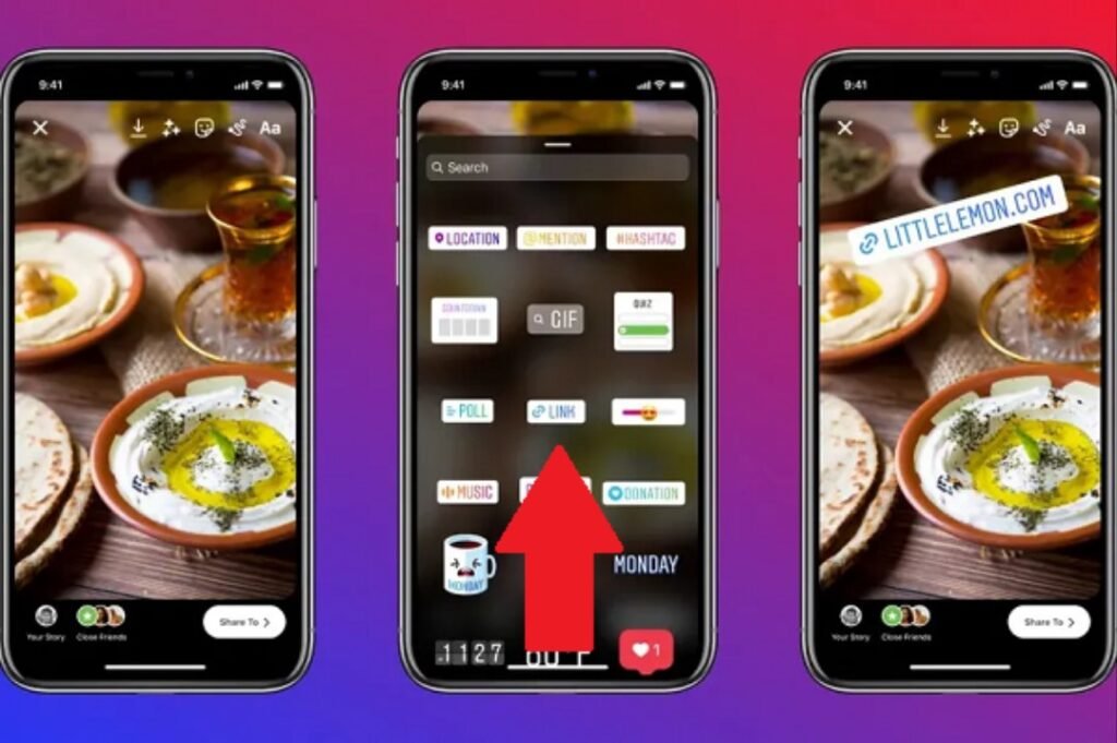 Instagram está removendo links deslizantes para histórias, substituindo a função por adesivos de link 1